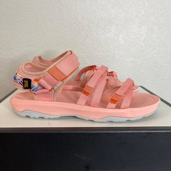 Teva Hurricane XLT2 ALP 1101999Y Apricot Blush Sports Sandals Girls Youth 7 US - Picture 3 of 10